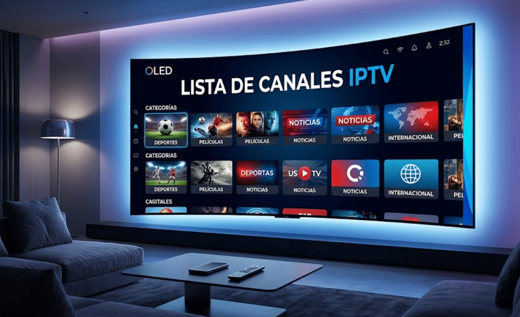 Lista de Canales IPTV 2026