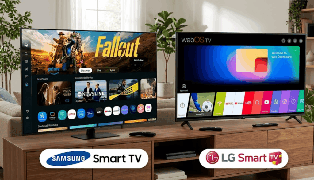 Smart TV Samsung y LG